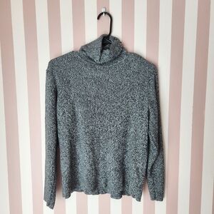 Liz Claiborne Heather Gray Turtleneck Sweater